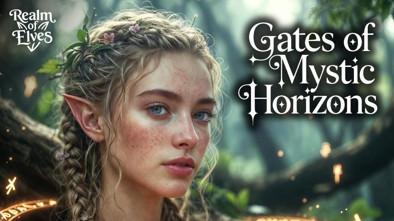 Gates of Mystic Horizons | 1 Hour Elven Fantasy Ambience Music for Relaxing & Meditation