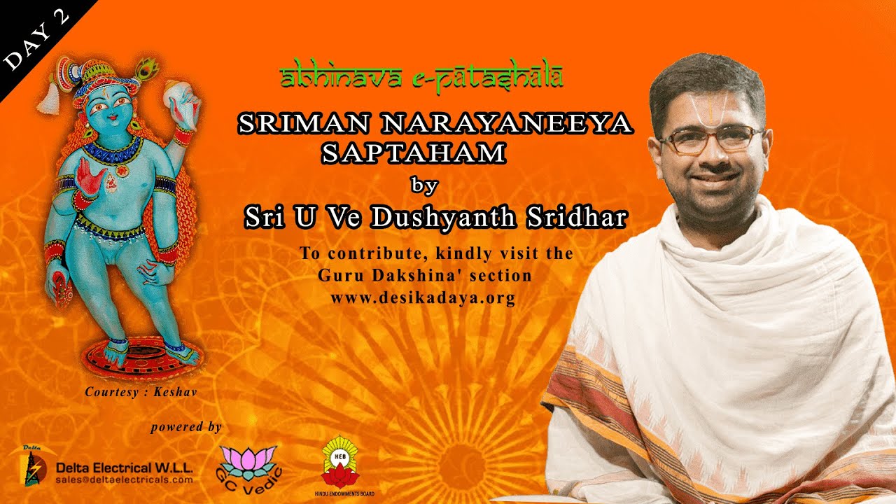 Day 02 | Sriman Narayaneeya Saptaham | Tamizh Discourse | Sri Dushyanth Sridhar