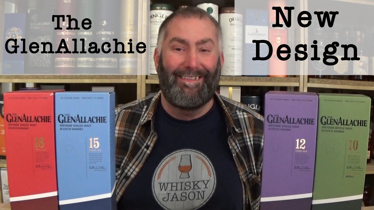 The Glenallachie single malts with a new design and a comparison of GlenAllachie 15 old and new
