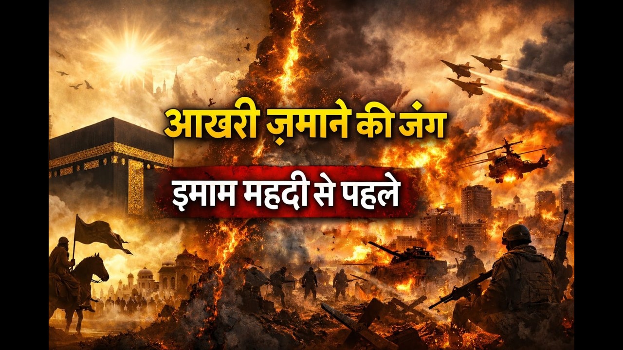 Aakhri Zamane Ki Jung | Imam Mehdi Se Pehle Kya Hone Wala Hai? Har Musalman Zarur Sune #AakhriZamana
