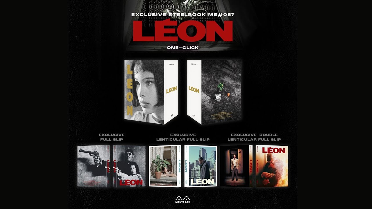 Léon: The Professional OC Box 4K SteelBook Manta Lab Exclusive No. 57 Unboxing
