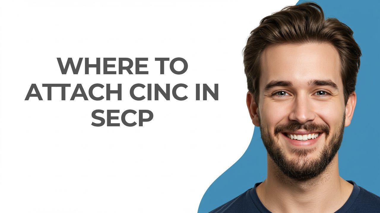 Where to Attach Cinc In Secp - GUIDE!