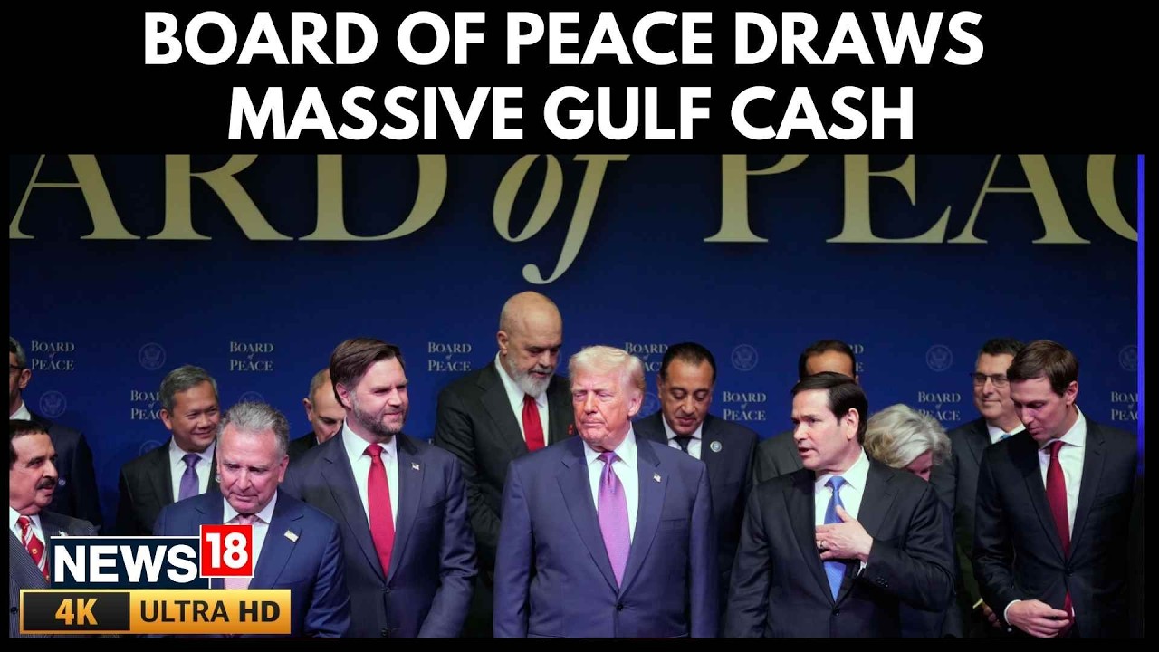 Trump Announces $10 Billion US Contribution To 'Board Of Peace' For Gaza Relief | 4K | N18G