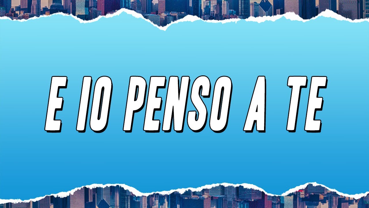 Spagna - E Io Penso A Te (Testo)