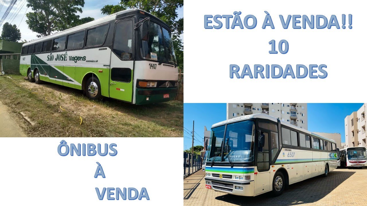 OS ÔNIBUS USADOS QUE VOCÊ ESPERAVA, VERSÃO RARA DO VIAGGIO G4 SCANIA ENTRE OUTRAS RARIDADES!