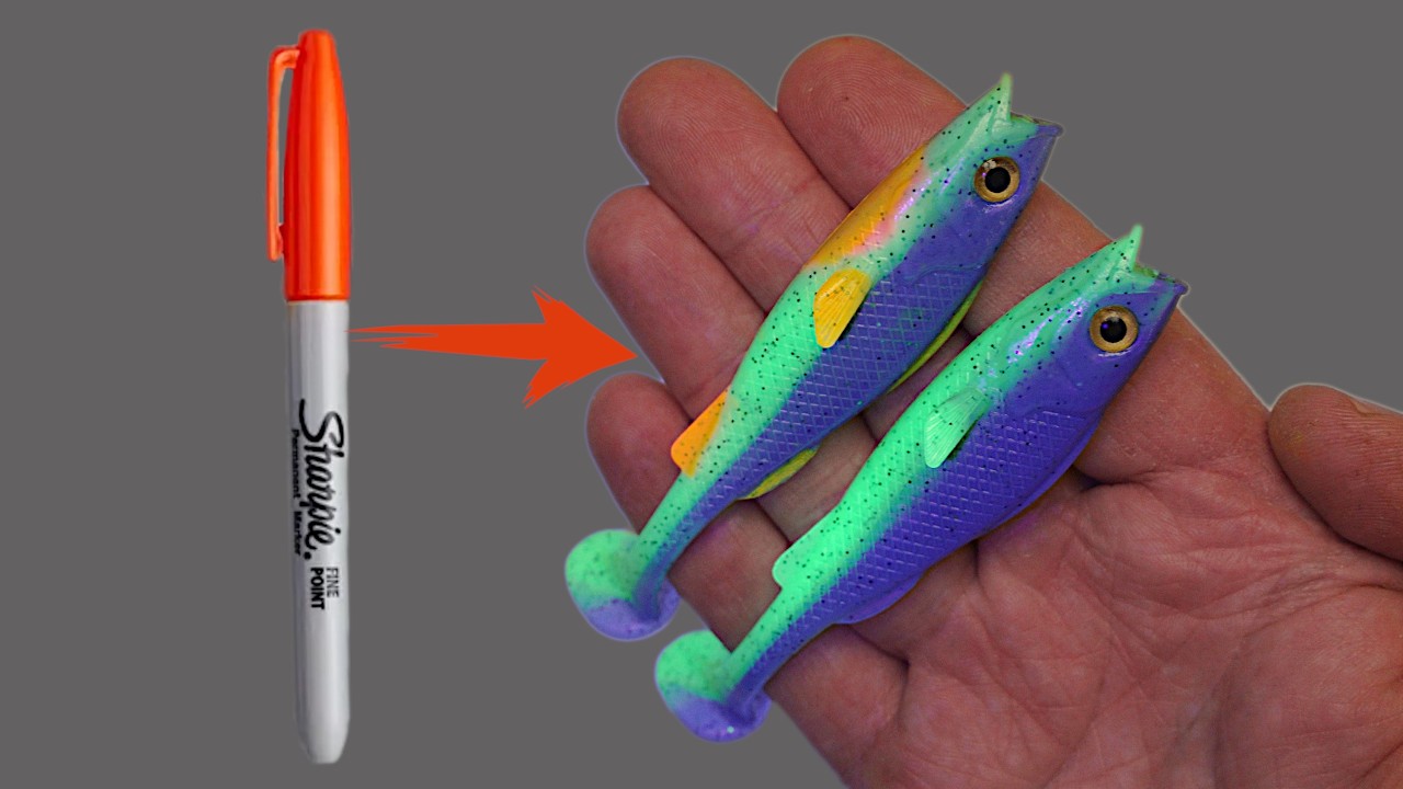 How to make fishing lures to stand out? By adding UV!