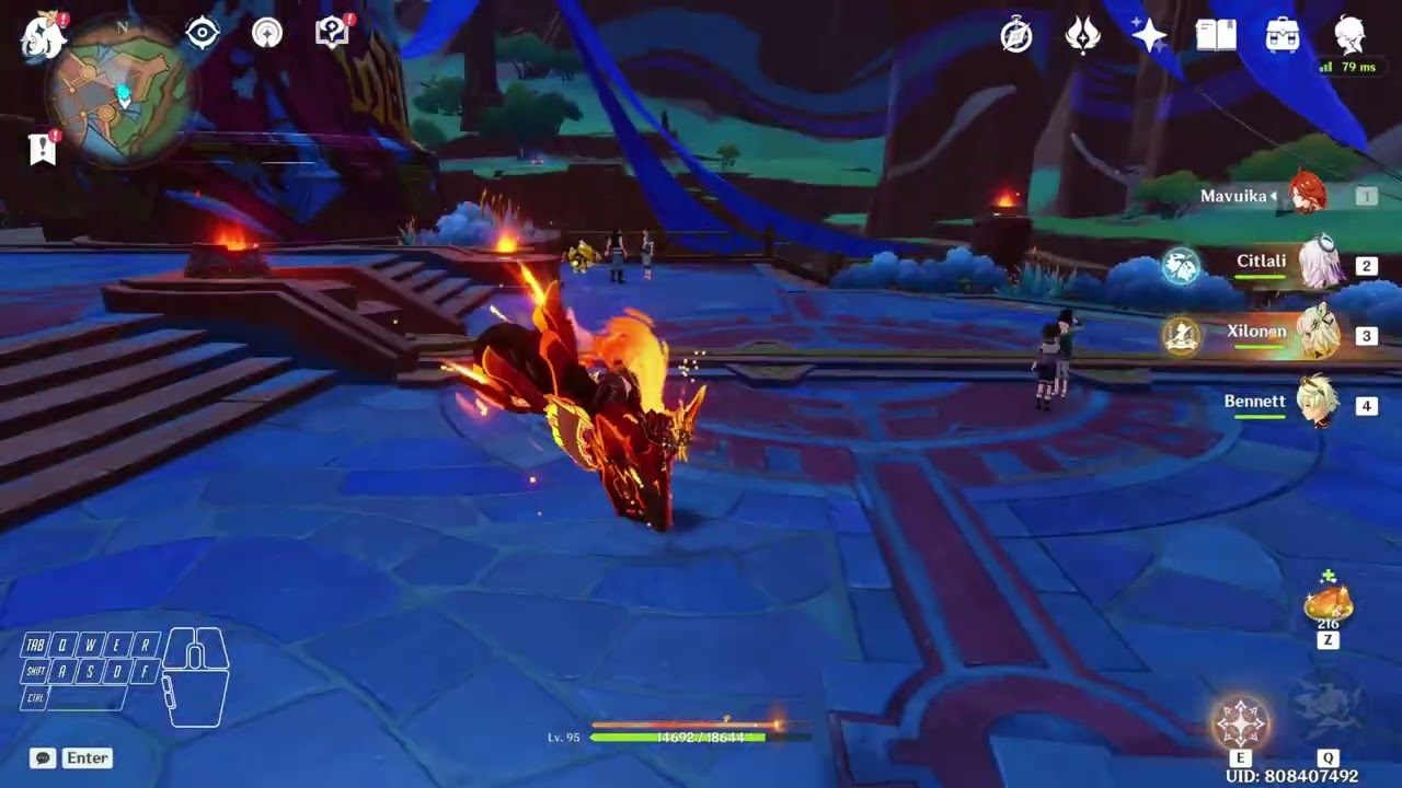 Another Mavuika combo that might or might not be better. CdCdCCC