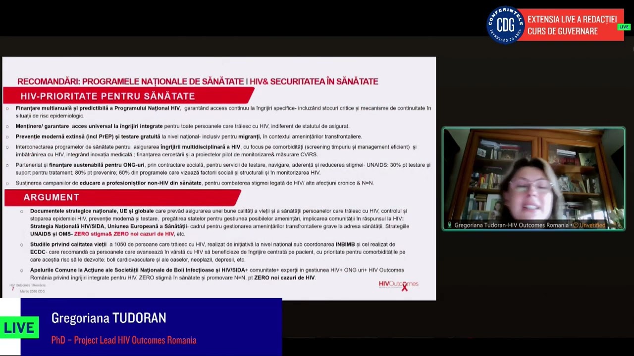 Gregoriana TUDORAN: Riscul HIV transfrontalier, amplificat de războiul din Ucraina și migrație