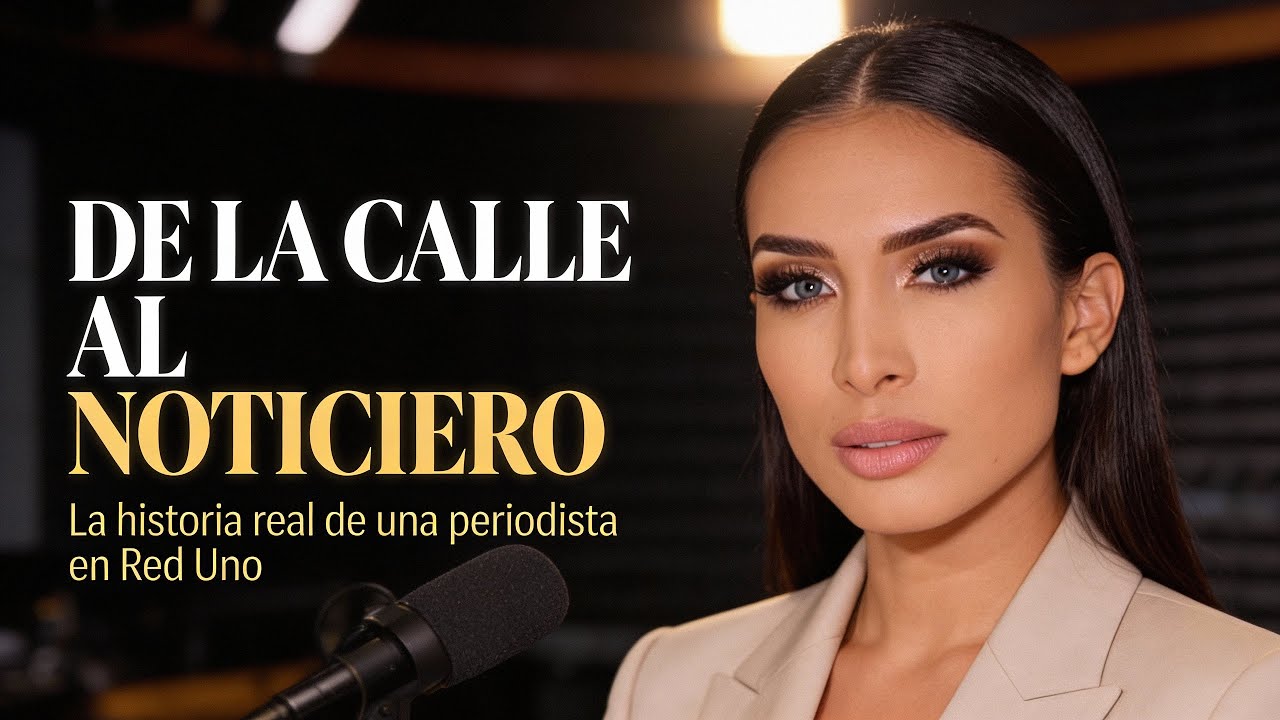 Empezó en la calle, casi lo deja todo y hoy está en Red Uno de Bolivia | Stephany Sanchez Pinheiro