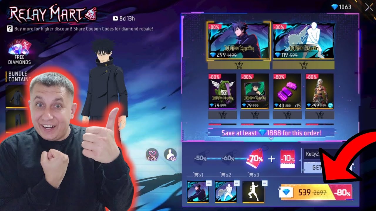 СКУПИЛ ДЕШЕВО НОВЫЙ МАГАЗИН СКИДОК - КРУЧЕ ТАЙНОГО МАГАЗИНА В ФРИ ФАЕР | фри фаер | free fire