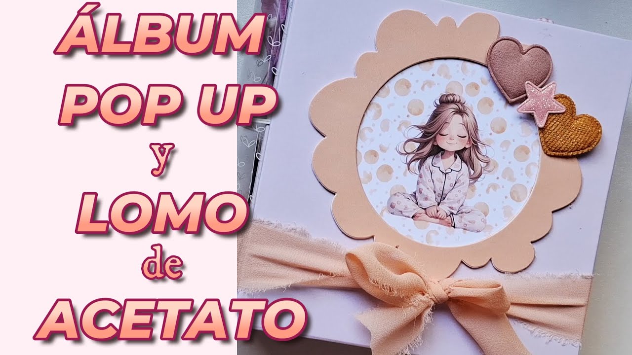 TUTORIAL ÁLBUM SCRAPBOOKING Colección RUTINA con@MisHobbYdeas