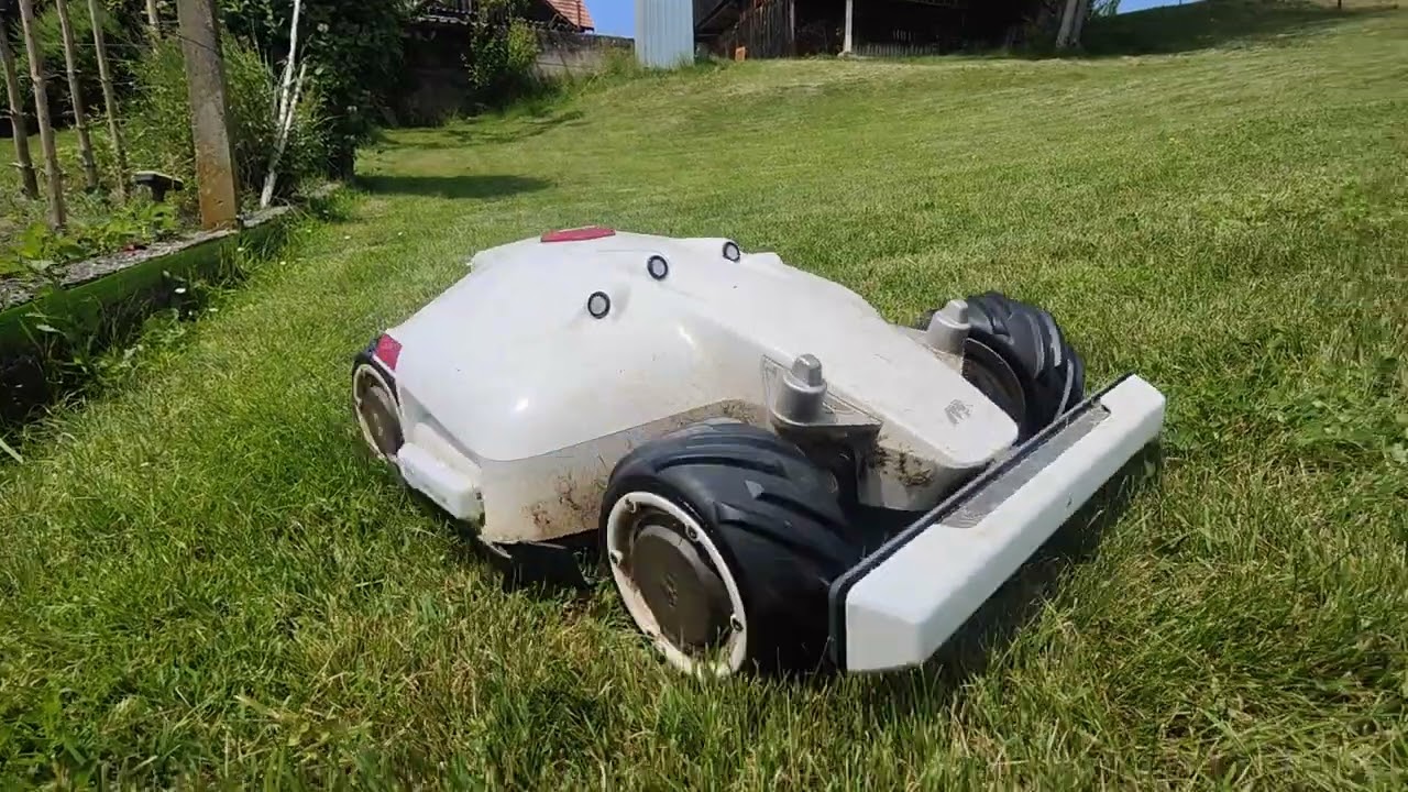 Mammotion Luba AWD 5000 - effizient Hang m&auml;hen  @Mammotion #MammotionTechAwards #LUBAMowingChallenge