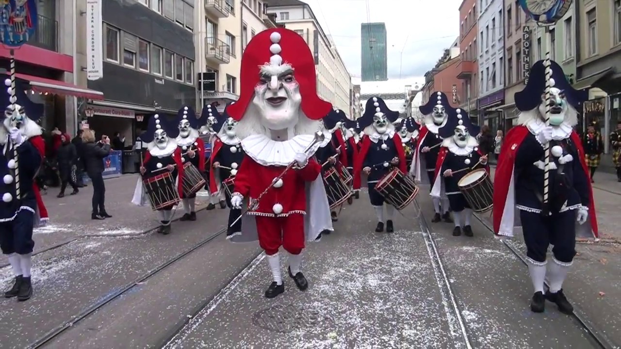 Basler Fasnacht 2017 Zyschdig | Guggemuusig Ohregribler
