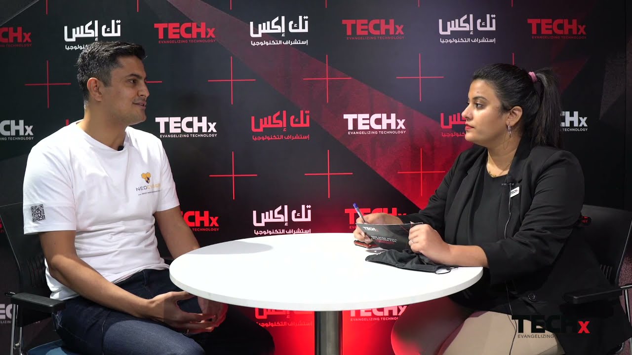Munish Mehta with Rabab Zehra from TECHx Media | GISEC 2021