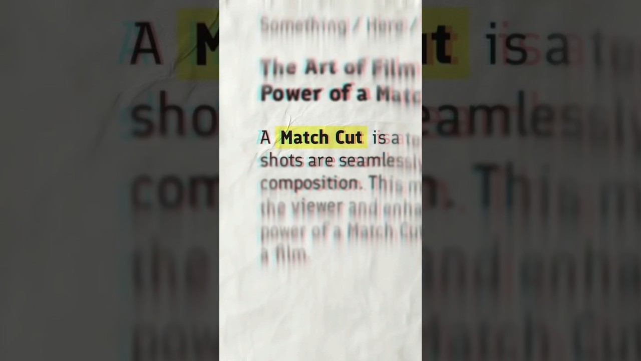 Match Cut Effect Editing One Click | Match Cut Effect Ai Video Editing