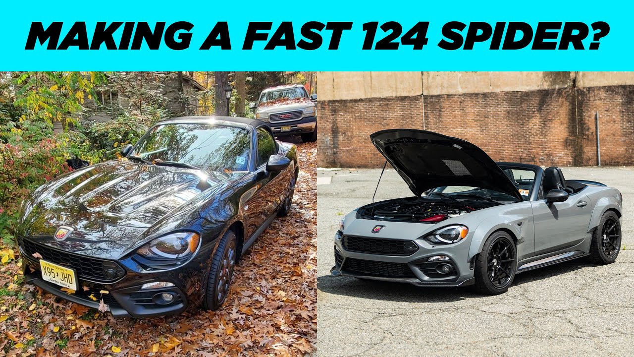 How To Make a Fiat 124 Spider Abarth Fast | Stock vs Tuned