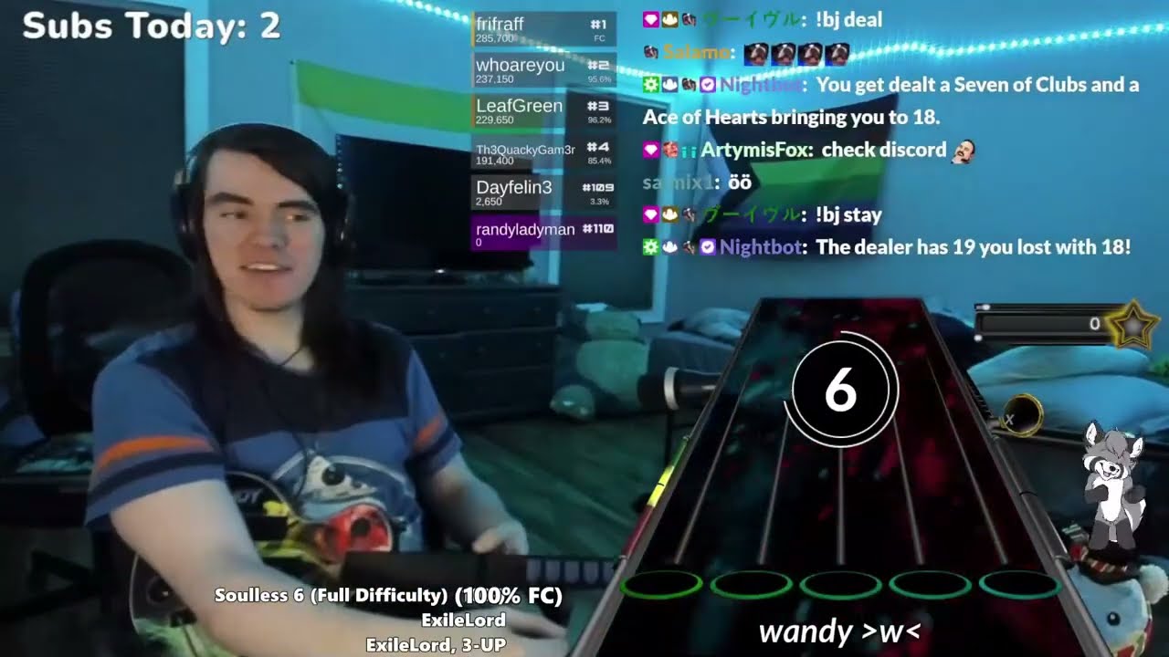 Soulless 6 100% FC (down strums only)