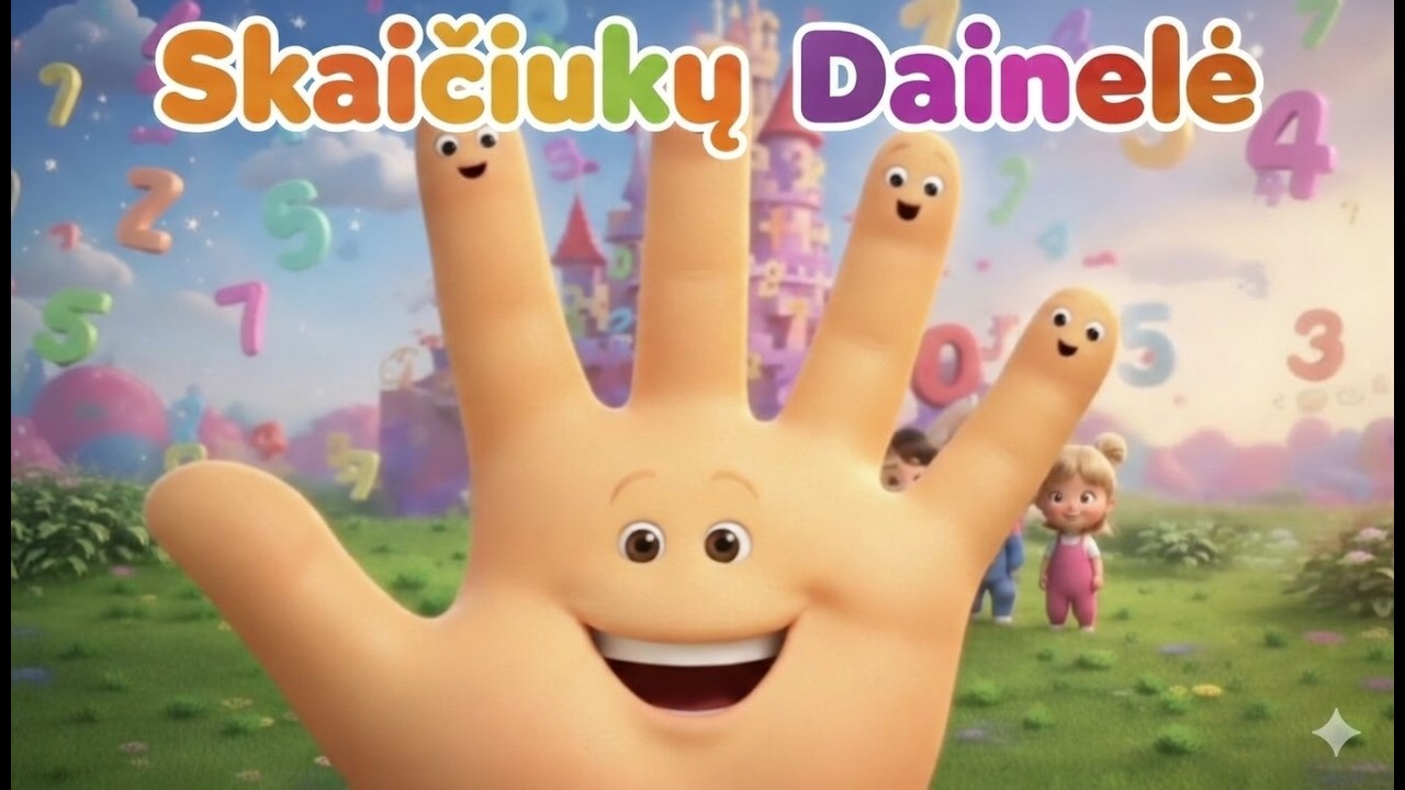 Skaičiukų Dainelė