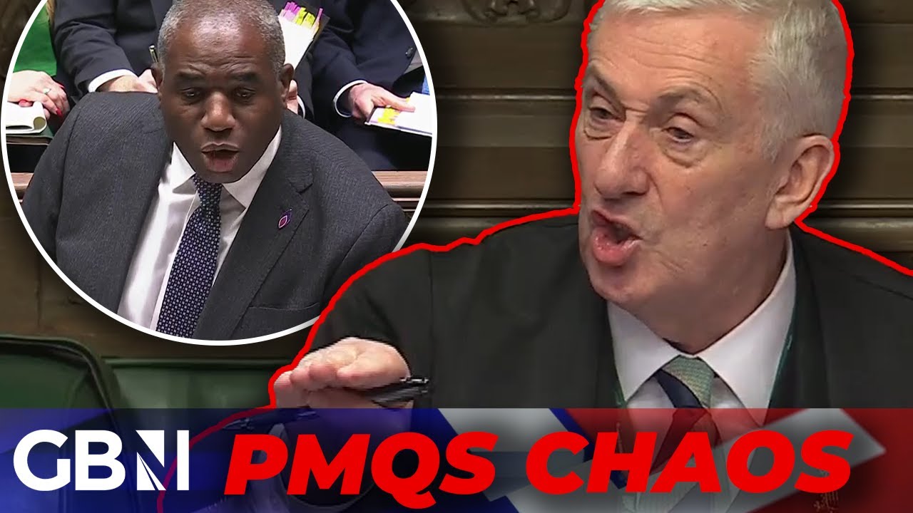 ‘Get OUT!’   Speaker LOSES it at heckling MP during CHAOTIC PMQs session