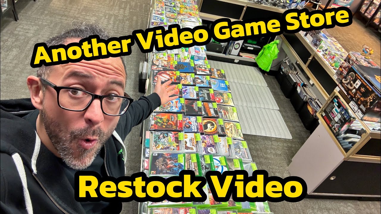 Another Video Game Store RESTOCK Video