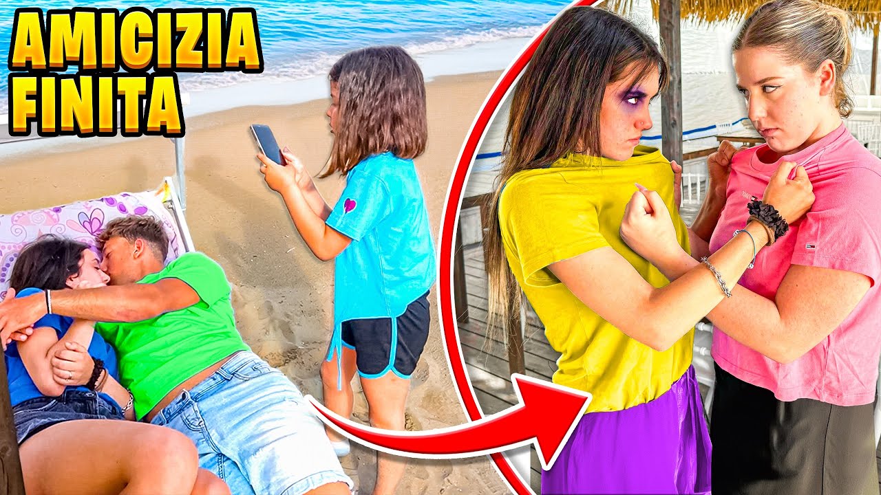 ZIA NICOLE LITIGA CON LA SUA MIGLIORE AMICA PERCHÉ BACIA CON IL FIDANZATO AL MARE E ILARY LO SCOPRE!