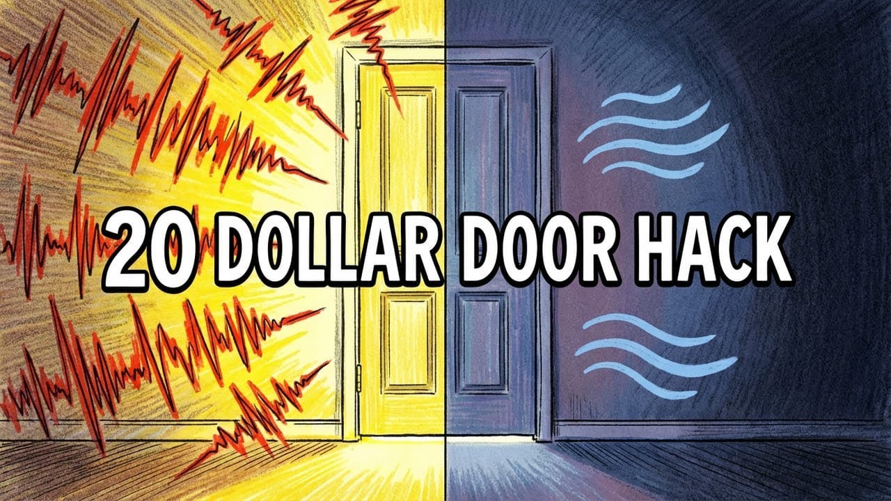 The Easiest $20 DIY Door Soundproofing You’ll Ever Do