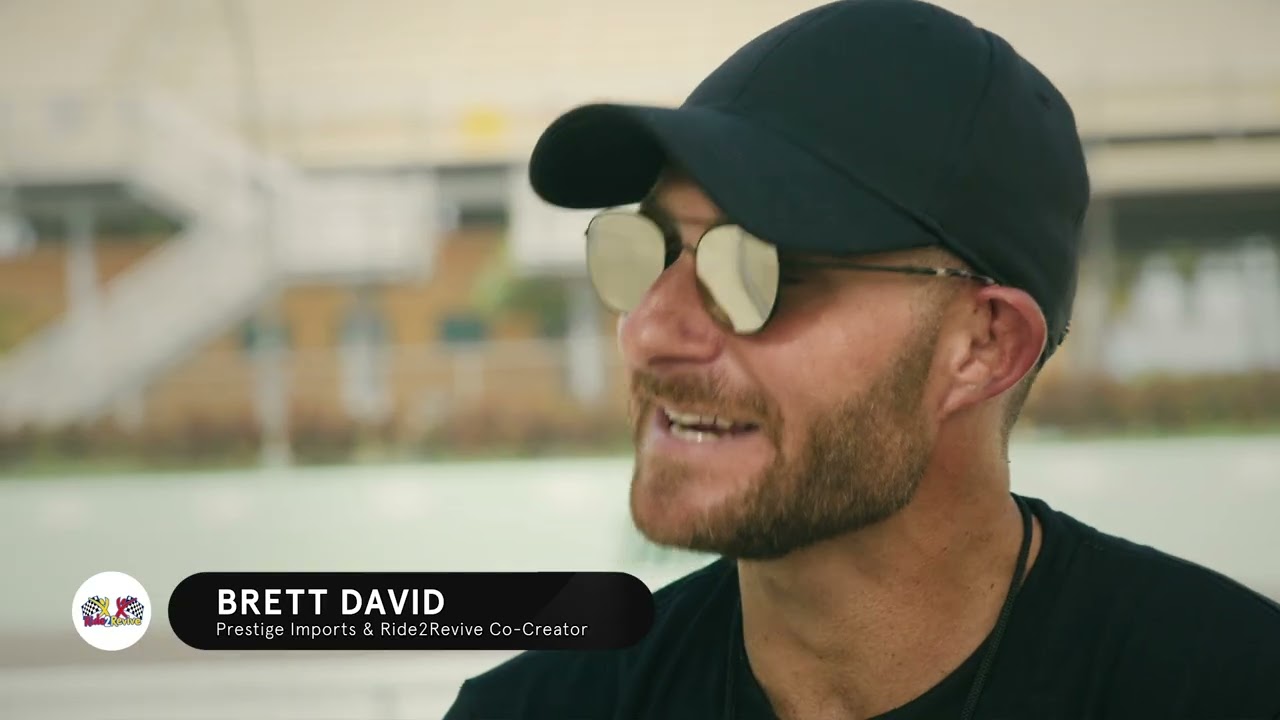 Ride2Revive Interviews at Track Event