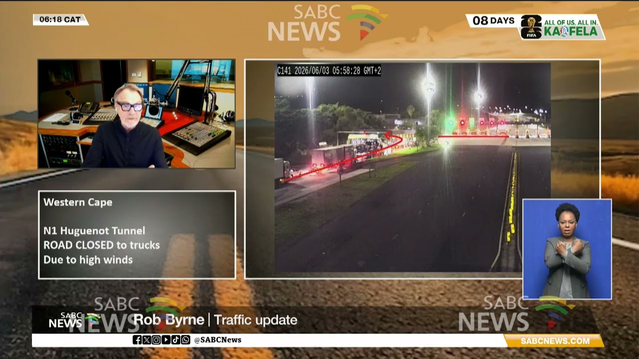 Traffic update | 03 June 2026