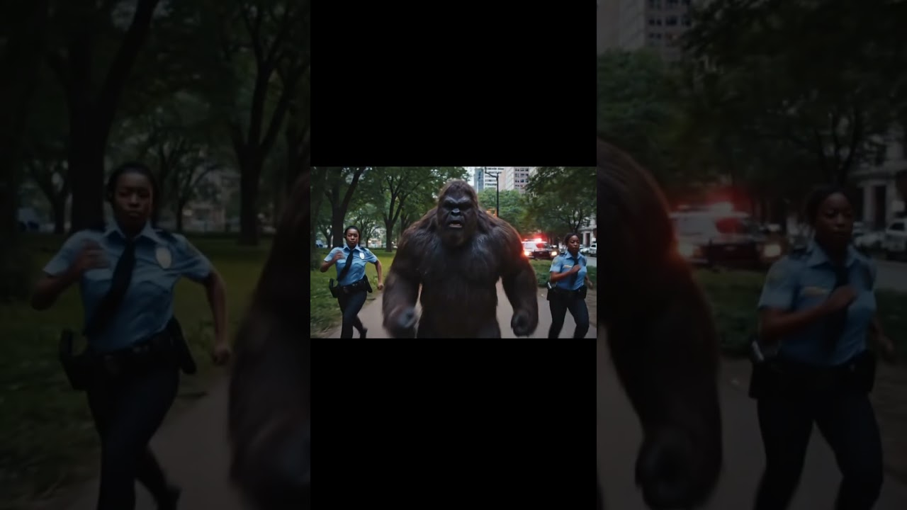 Bigfoot gets captured!!!😨
