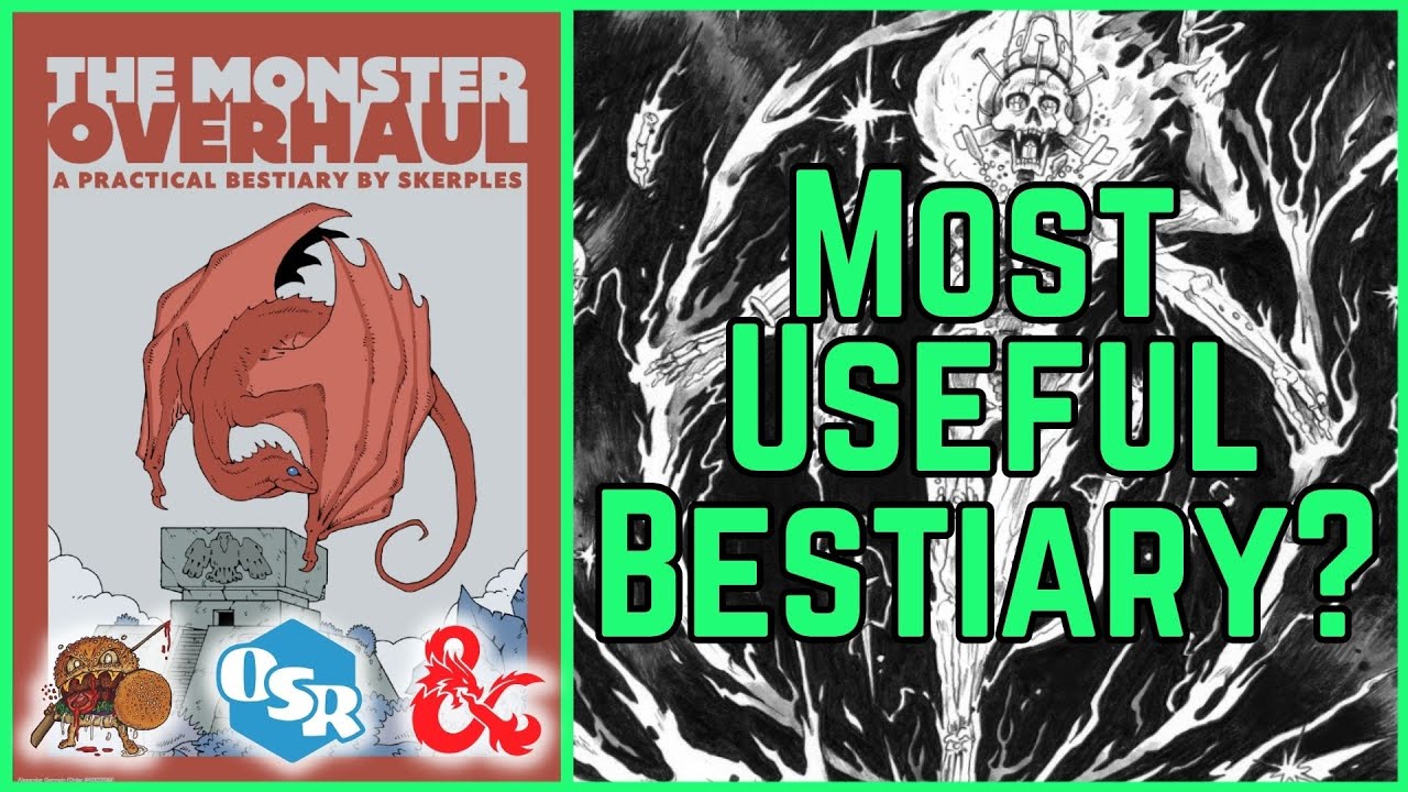 Обзор переделки Monster! | OSR, OSE, D&D