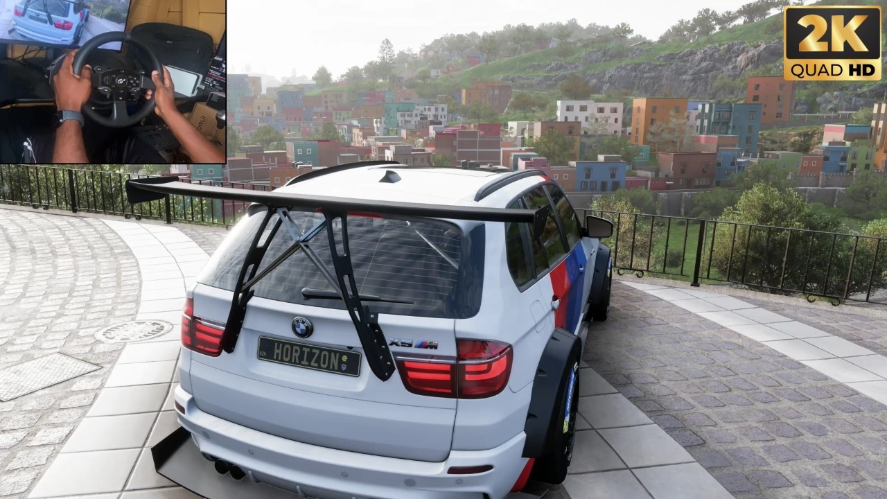 1913HP BMW X5 M - Forza Horizon 5 Gameplay - Thrustmaster T300RS Steering Wheel