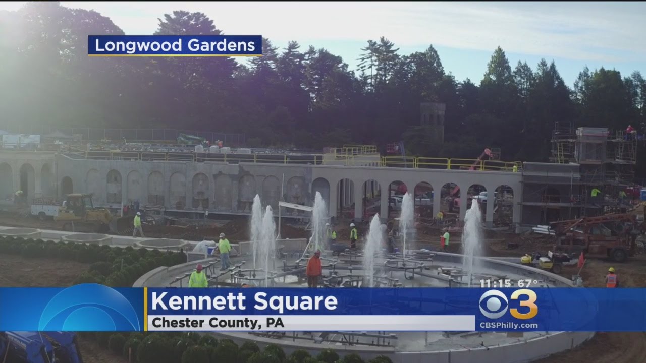 Longwood Gardens Celebrates Opening Of Fountain Garden