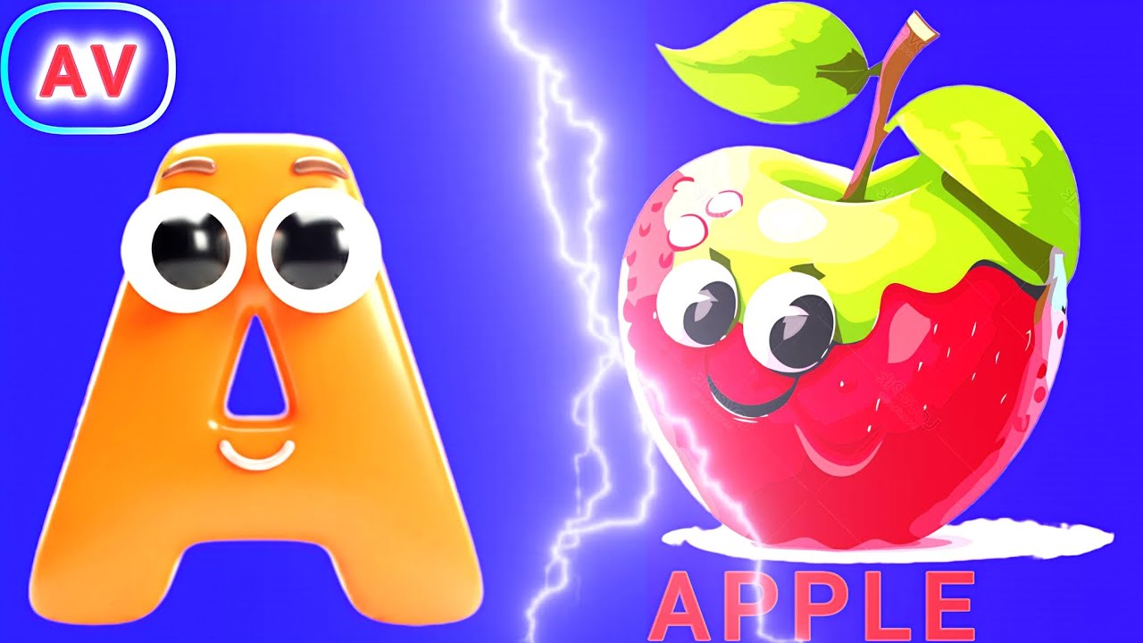 Abc phonics songs for  preschoolers 🍎 !! Learn Simple Abc Song For Kids !! Abcd Learning Video 📹