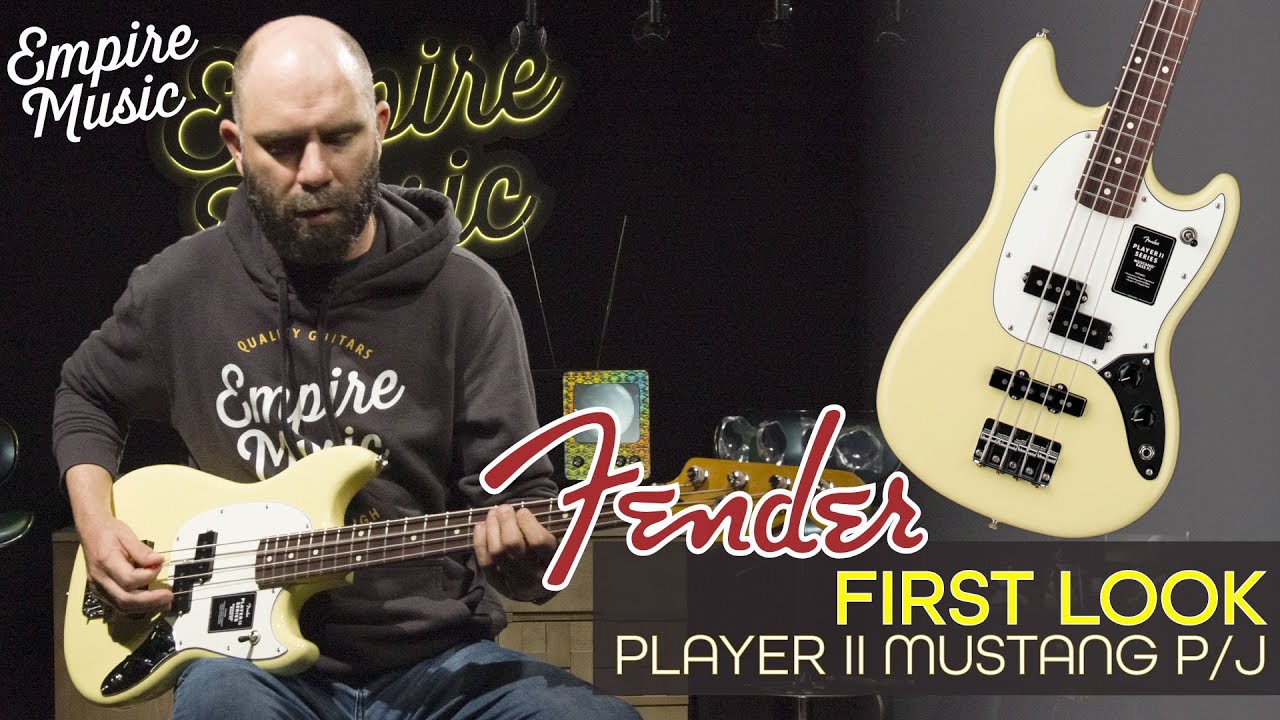 FIRST LOOK // Fender Player II Mustang Bass P/J