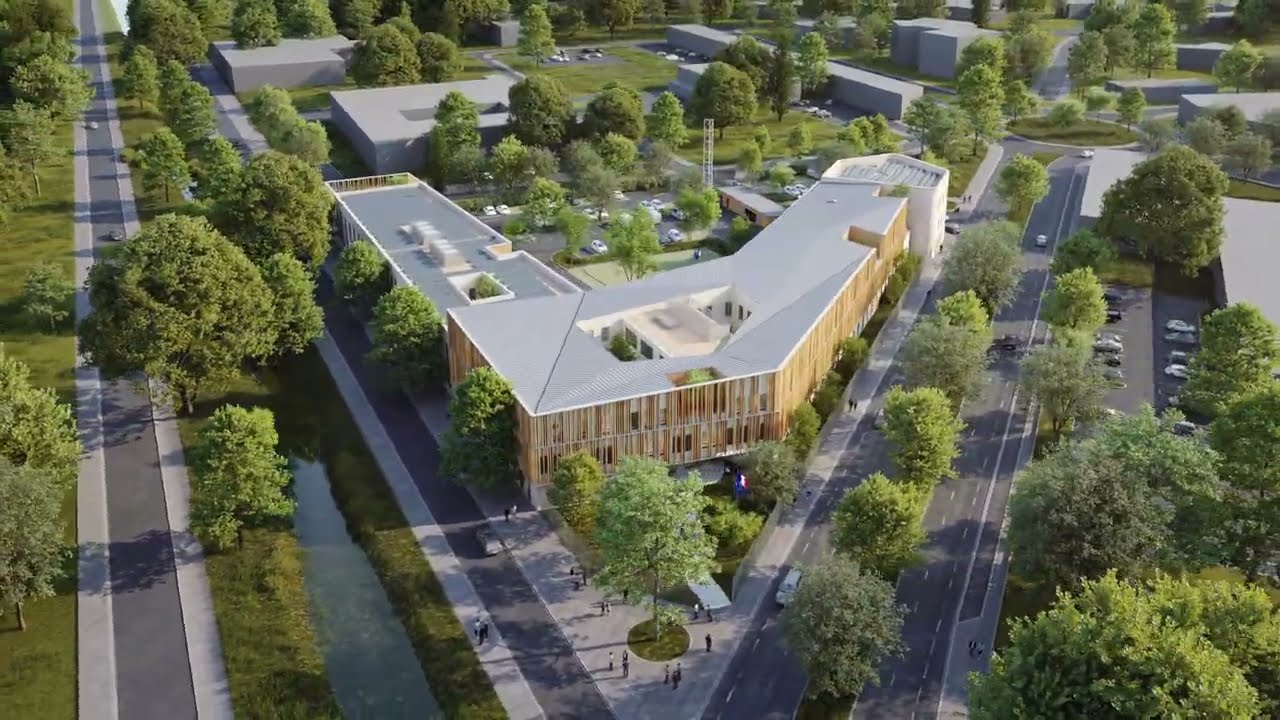Le nouvel hôtel de police de Valenciennes
