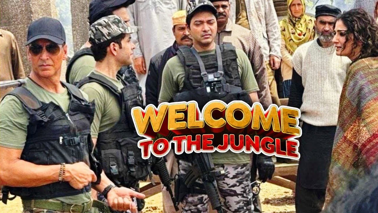 Welcome To The Jungle Shooting Leaked, 20 Years Later Akshay Kumar and Raveena Tandon Shoot Together