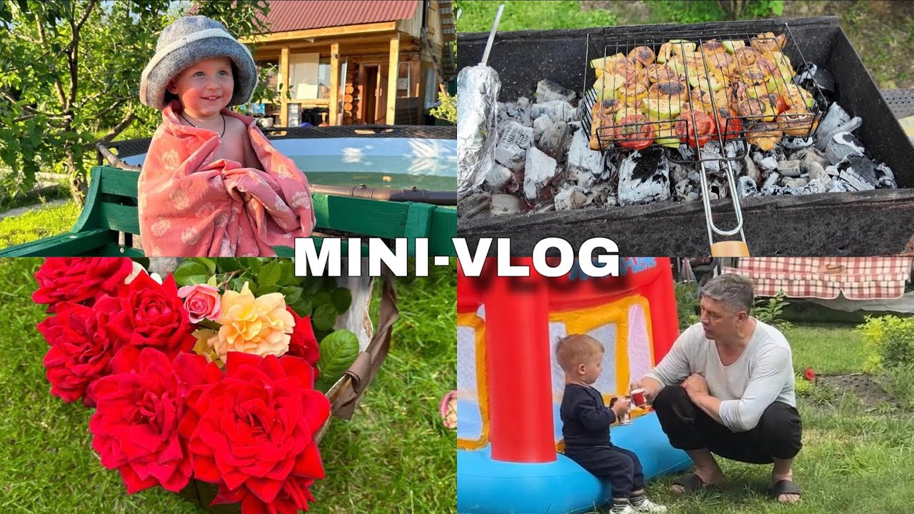 MINI-VLOG | ДАЧА | ТЕСТ НОВОЙ КАМЕРЫ