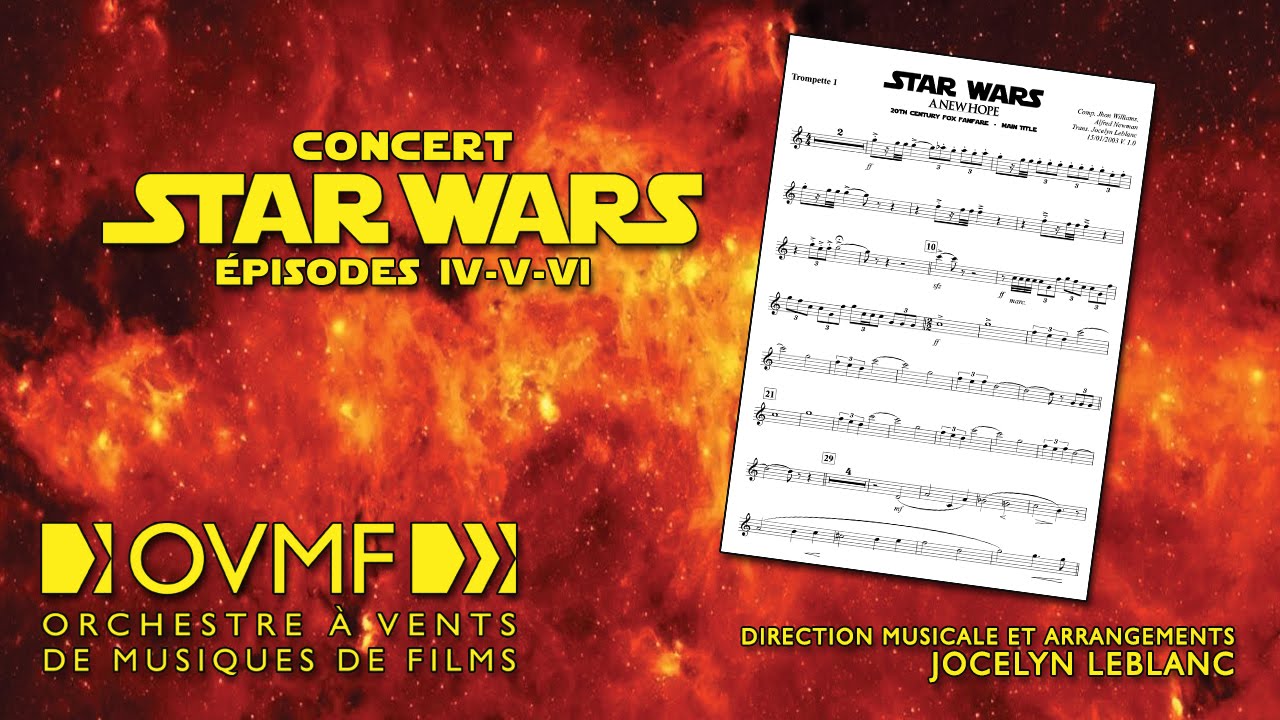 Star Wars Main Title partition ( Sheet Music )
