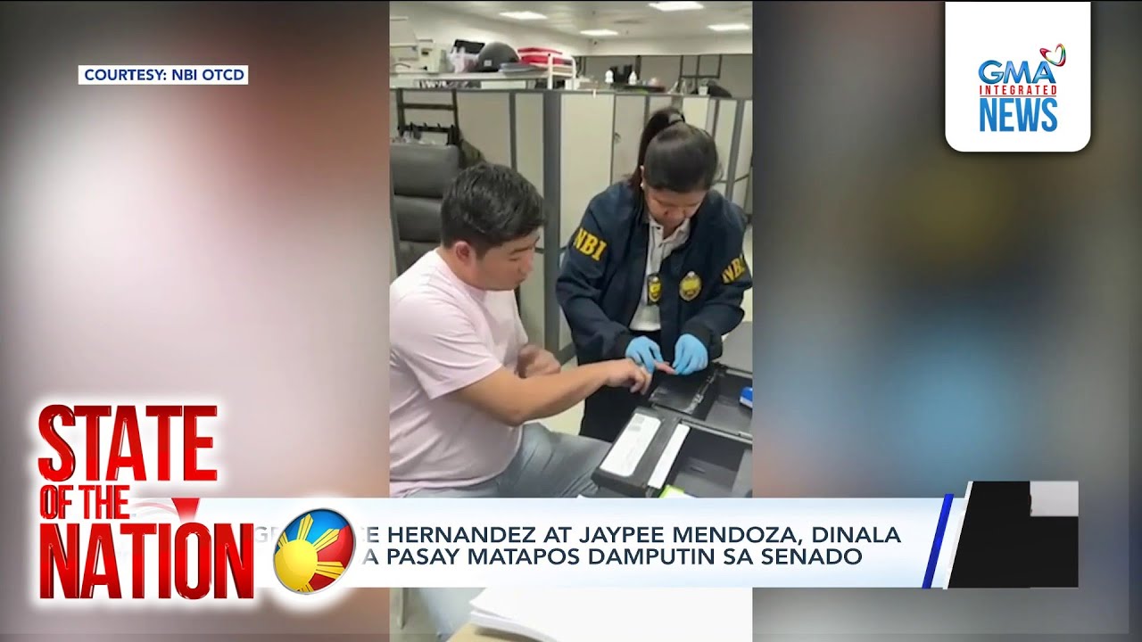 Engineers Hernandez, Mendoza nabbed by NBI | SONA