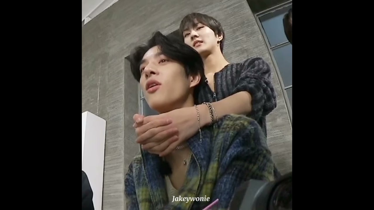 Jungwon gatekeeping Jake🤭 tiktok: Jaeju 