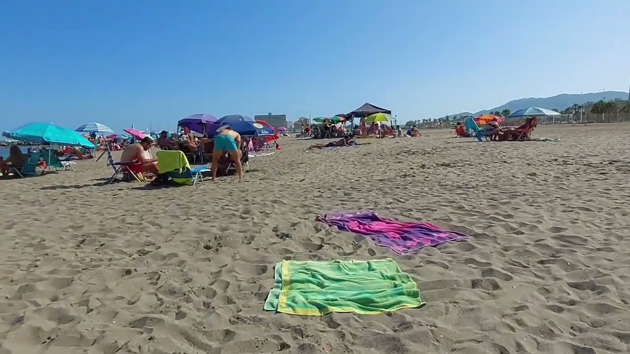 MUST SEE - BEST Spain Beach | Barcelona | 4K Barceloneta 2023 Walking Tour beach walk