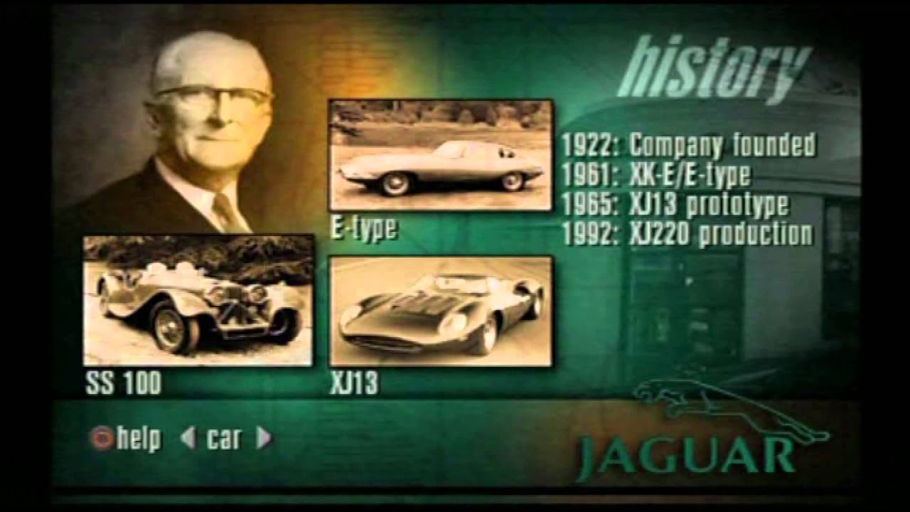 Need For Speed II (2) (PS1) - Car Showcase: Jaguar XJ220