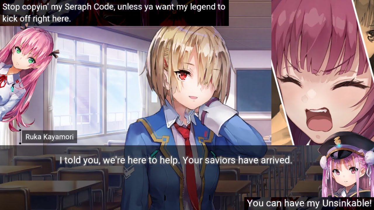 Seraph Code Cringe With Squad 31-AB! (Angel Beats Event: Beautiful the Blood) | Heaven Burns Red