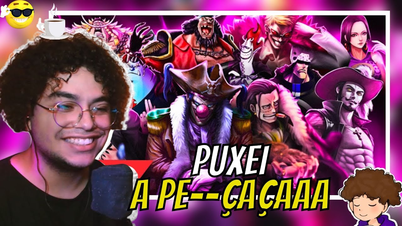 [REACT] Shichibukai Trap 🏴‍☠️ (One Piece) | LORDES DO MAR | POR KANEKO