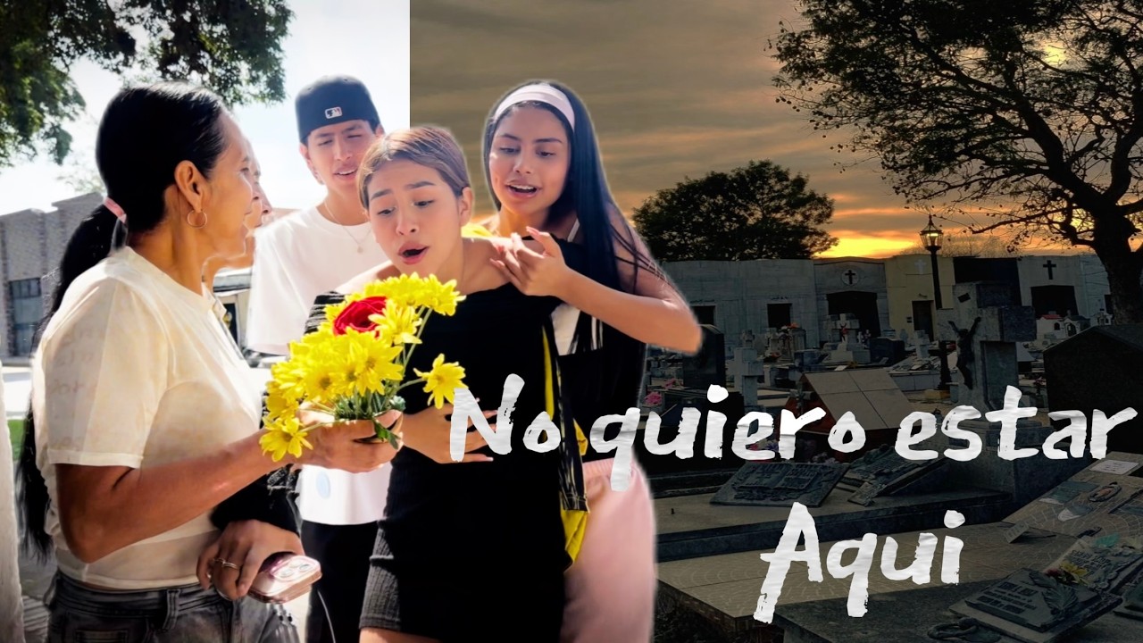 VALENTINA TIENE MIEDO AL CEMENTERIO🪦NUNCA DEBIMOS ESTAR AHI💔😭|jonfer y valentina