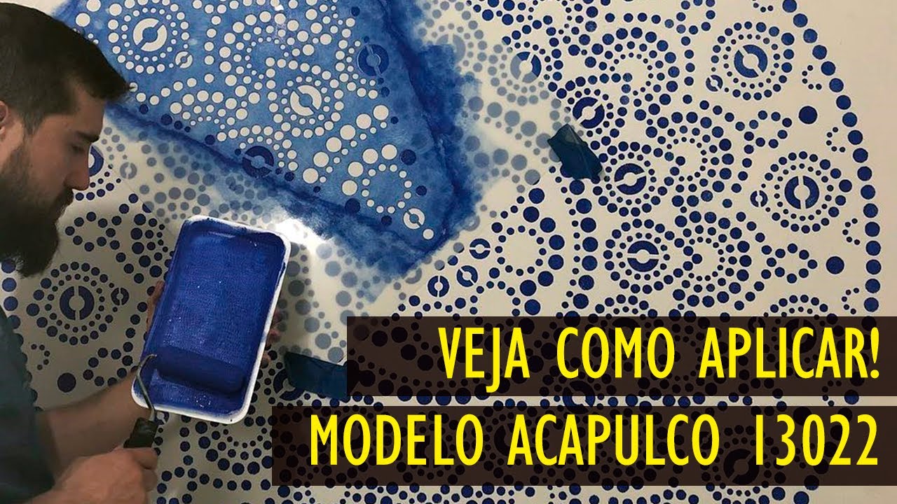 COMO FAZER UMA MANDALA COM STENCIL? STENCIL DECOR MODELO ACAPULCO 13022
