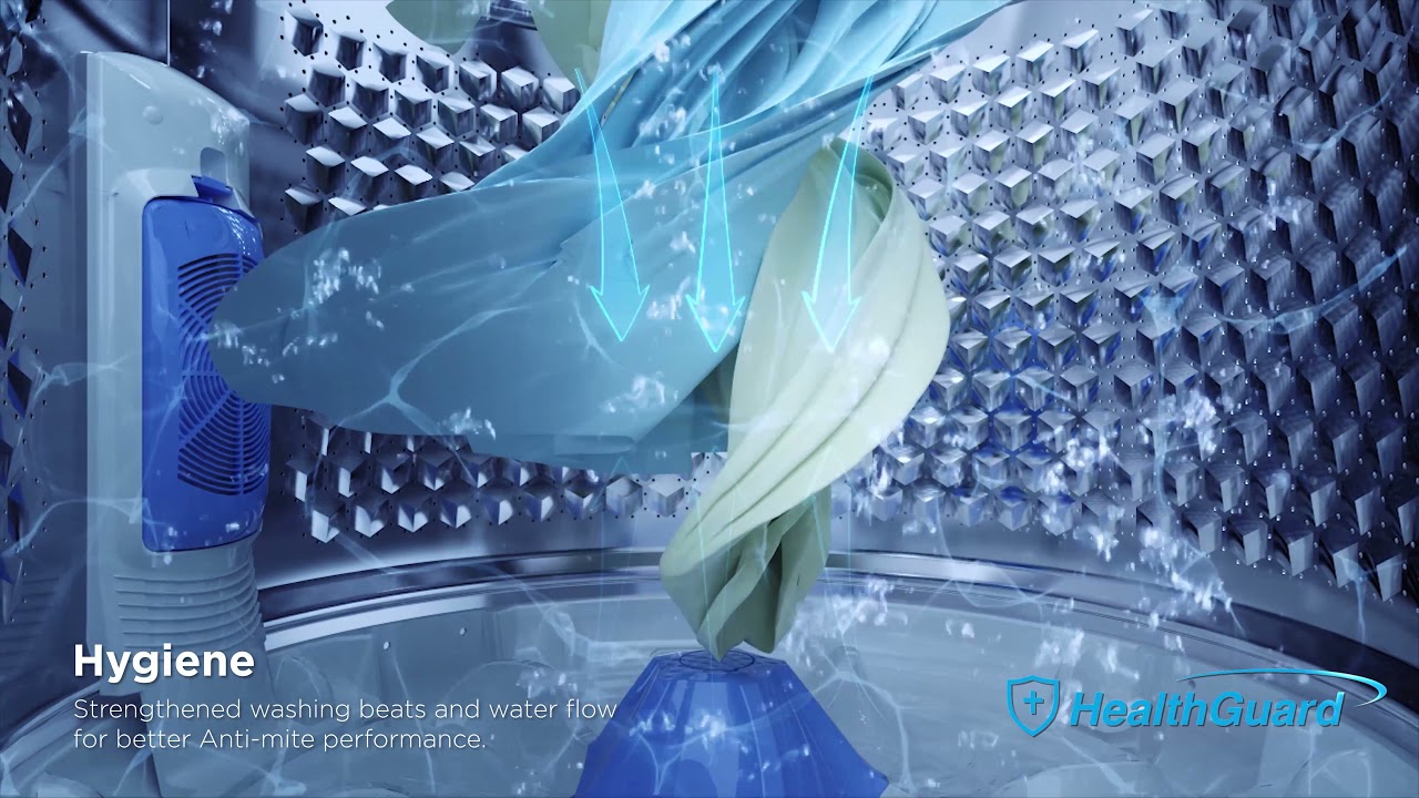 Midea Washing Machine MA100 Series | Auto Clean | Hygiene | One-Touch Wash 7.5kgs,  8.5kgs, 9.5kgs