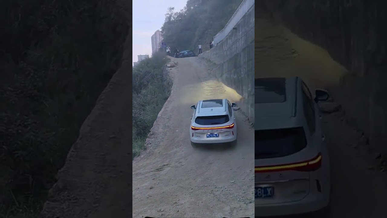 Haval H6 challenges extremely difficult steep curve #offroad #haval