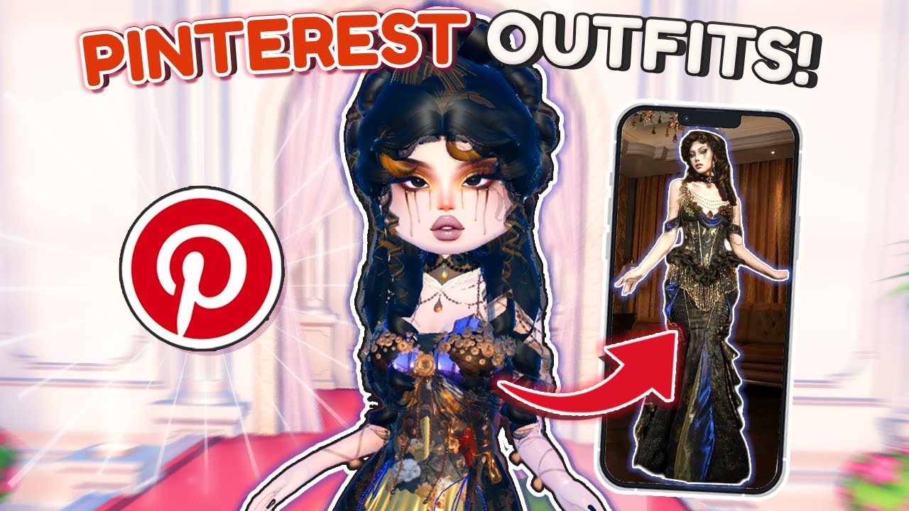 Recreating *PINTEREST* Outfits for EVERY THEME in DRESS TO IMPRESS! | Roblox