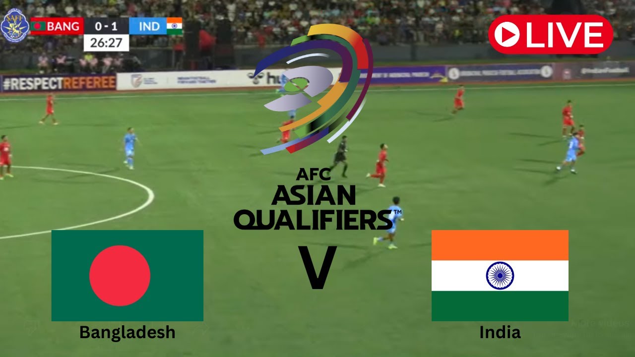 [LIVE] Bangladesh vs India AFC Asian Qualifiers 26 Full Match - eFootball PES 2021 Simulation